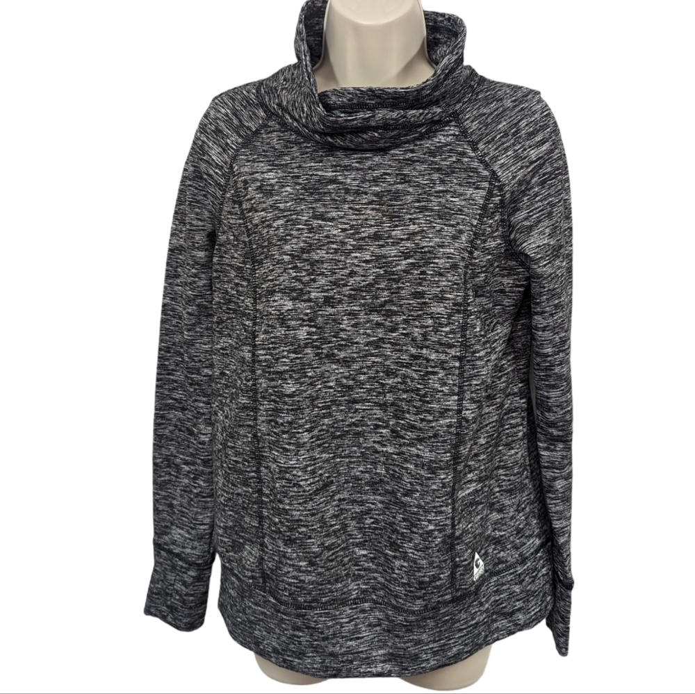 Gerry Luxe Funnel Neck Fleece Pull-Over Sz S